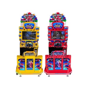 AMA Coin Operated Amusement Park <strong>3D</strong> <strong>Arcade</strong> <strong>Game</strong> <strong>Machine</strong> Car Racing Electronic <strong>Game</strong> for Kids