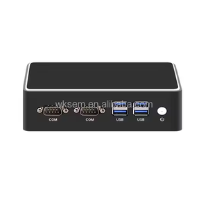 デュアルネットワークミニPC Intel I5 5200U CNプラグSSDハードドライブFanlessデザインとオプションのWiFi Linux OS