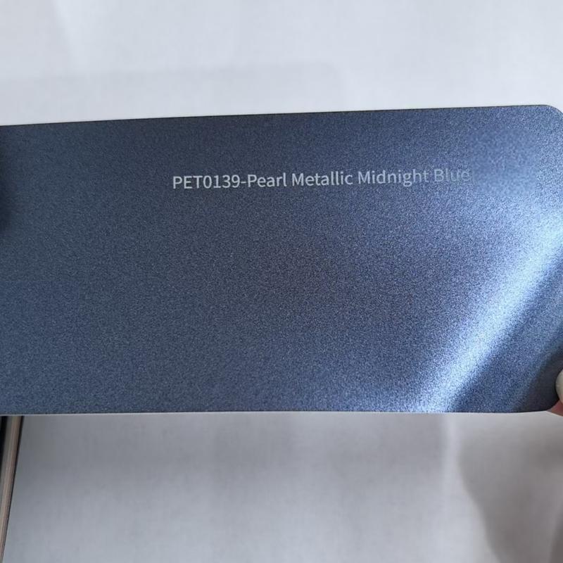 PET-Matte Metallic Midnight Blue