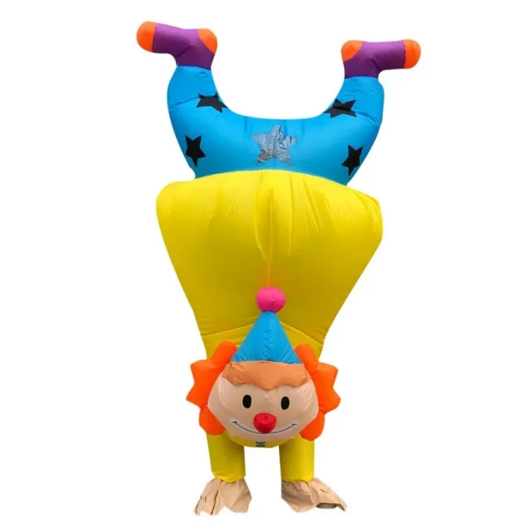 Disfraces de Halloween para adultos Cosplay Air Blow-up disfraz payaso Anime mascota traje inflable para carnaval fiesta Navidad vacaciones