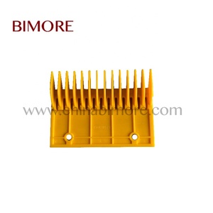 <span class=keywords><strong>YS017B313</strong></span> Bimore yürüyen merdiven plastik tarak plakası 126x94x63x14T yürüyen merdiven tarak