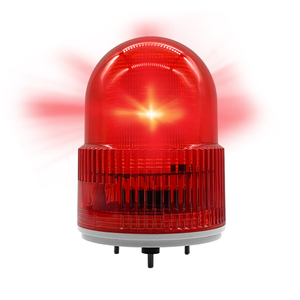 Luz de advertencia de sirena de alarma audible y visual de alto decibelio con altavoz impermeable para sistema de seguridad del hogar - Product Image 1