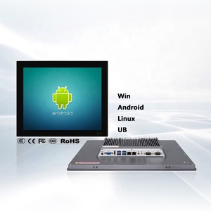 חכם קיר הר ימי מחשב Rj45 poe 19 אינץ 'אנדרואיד hmi מוטבעים מסך מגע לוח PC עבור kiosk תשלום מערכת