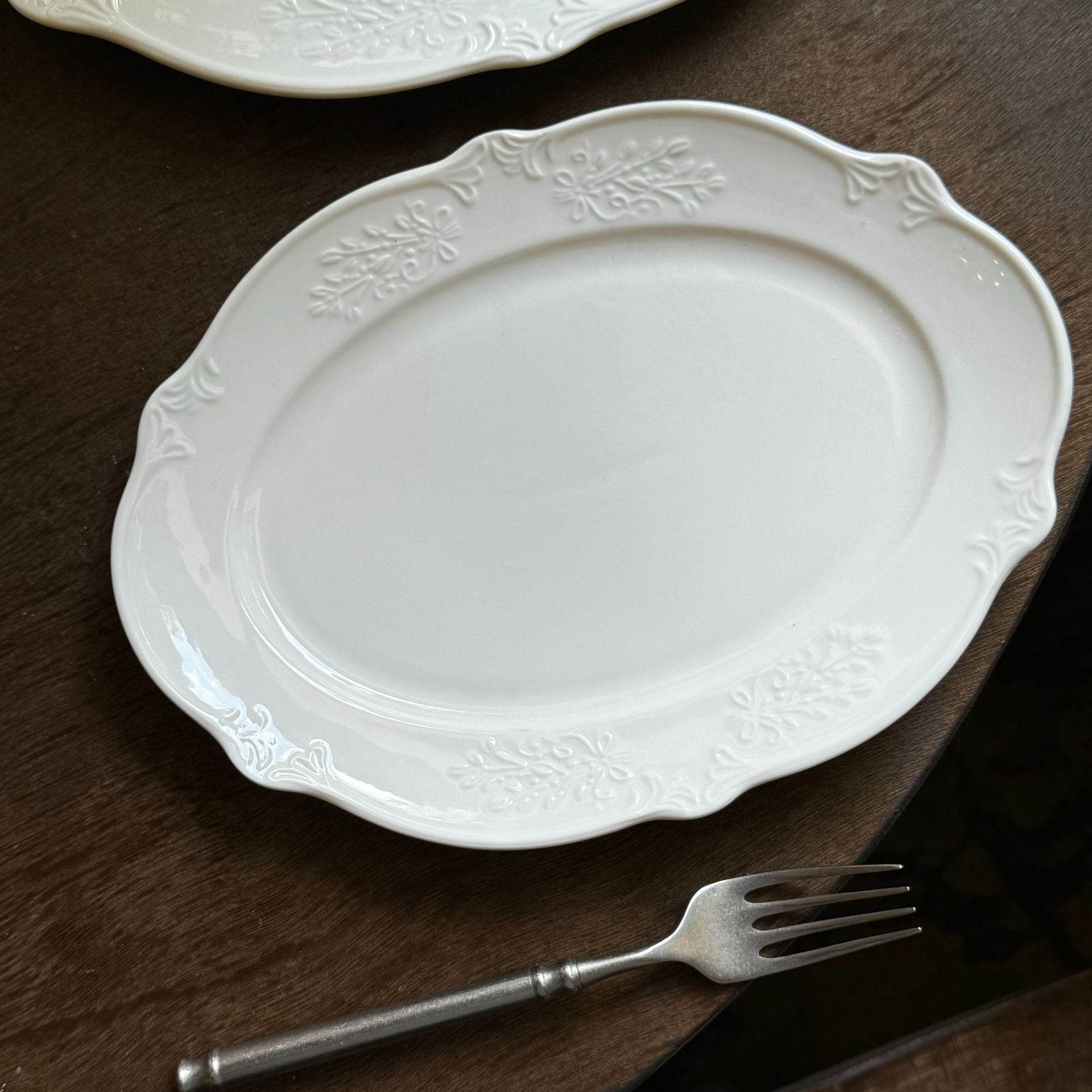 assiette ovale--30*20*2cm