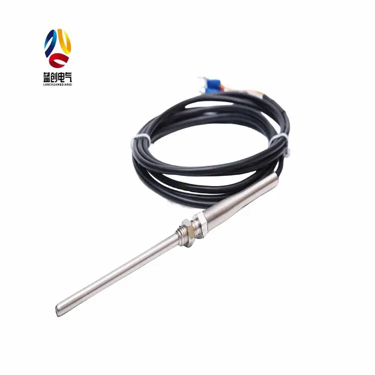 1m 2m 3m 5m 10m wire high temperature sensor screw thread M6 M8 type j thermocouple sensor