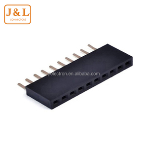 OEM電子部品2.54 2.0 1.27 1.0 0.8mmピンヘッダーメスヘッダーDIP SMT Pcbピンヘッダー2.54mm - Product Image 1