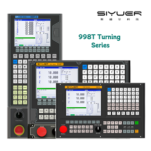 Siyuer 998Ta 3-Achsen-CNC-Regler mit geschlossenem Regelkreis für Mini-Werkzeug maschinen Drehmaschine Fräs schleif maschine mit Servos ätzen Syntec - Product Image 5