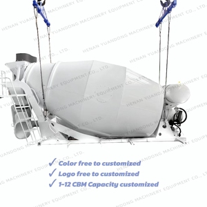 遥控混凝土预拌机，带全液压系统自装散装水泥纺纱机待售 - Product Image 1