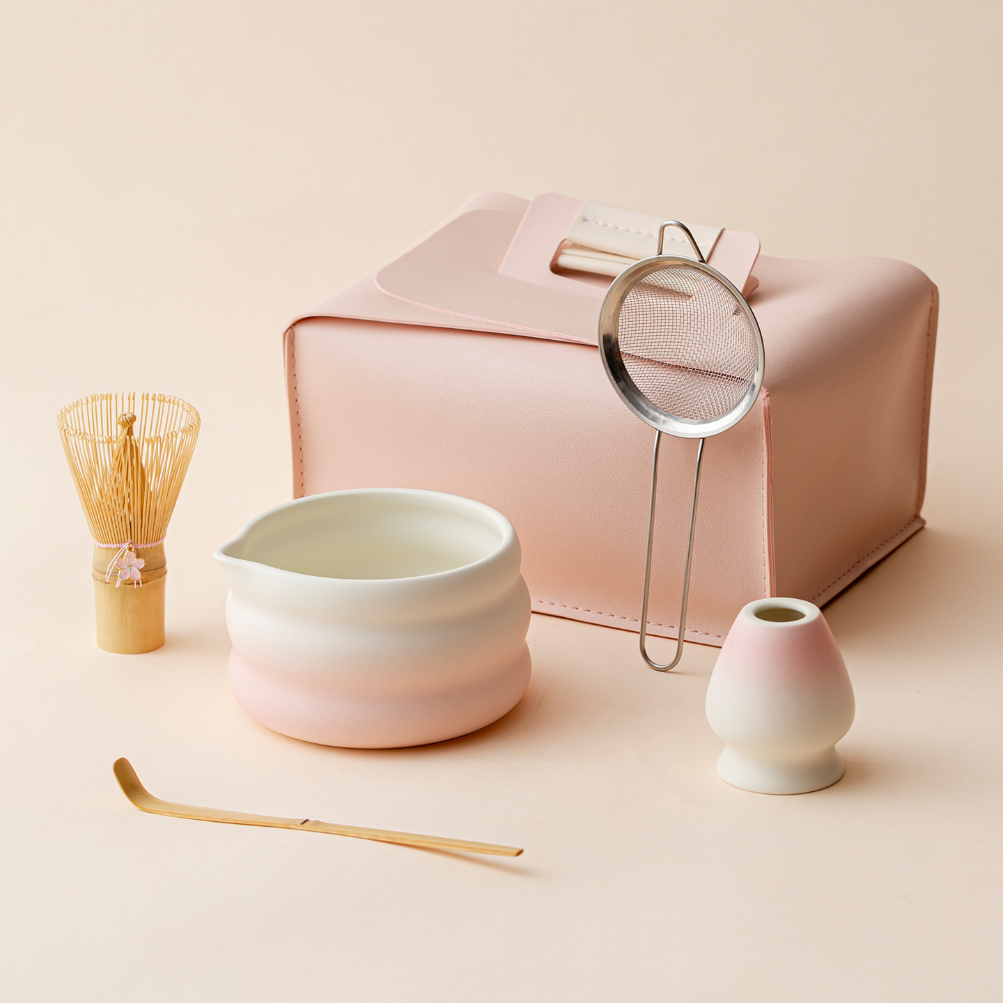 5 pcs set-- set 2 Pink