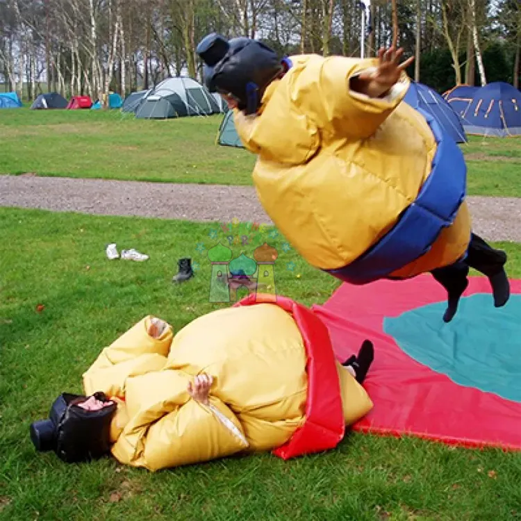 Commercio all'ingrosso del grado del costume gonfiabile del partito per i bambini e gli adulti sumo tuta di wrestling