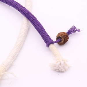 <strong>Safe</strong> Teeth Cleaning Cat Toys Chew Ropes 3Pcs with Refillable Natural <strong>Catnip</strong>