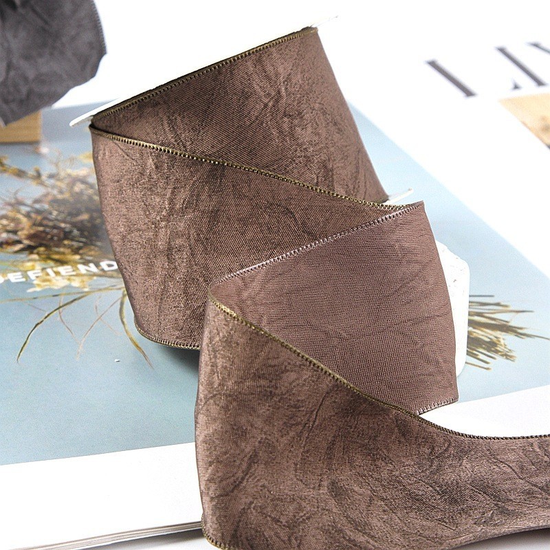 Marron - 2,5 cm, 10 m/Rouleau