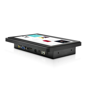 Usingwin 7inch Vga <strong>Dvi</strong> Interface <strong>Lcd</strong> Touch Screen <strong>Monitor</strong> Black Industrial for Business Desktop LED Backlight Green LED A+ Grade - Product Image 1