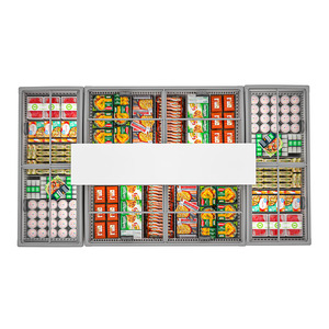 Hải sản và thịt máy làm lạnh Tủ Trưng Bày Tủ đông ngực sâu với mặt kính - Product Image 3