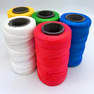 High Strength PP Twine 210D 24ply Mix Color Plastic <strong>String</strong> <strong>Nylon</strong> Fishing Net Cord Twisted PP Multifilament Twine - Product Image 1