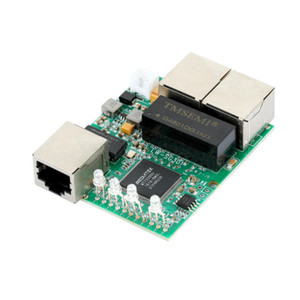 Özel DC 5-15V 10/100/1000Mbps 3 port Ethernet anahtarı PCB /Mini Gigabit ağ anahtar modülü - Product Image 1