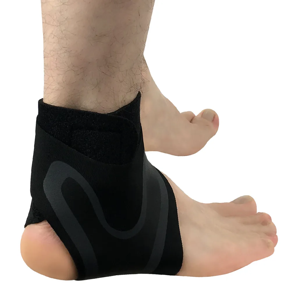 A spirale regolabile elastico traspirante compressione fasciatura pallavolo pallacanestro sport di sicurezza brace supporto della caviglia proteggere fasce