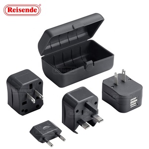 Nuovo adattatore di alimentazione universale da viaggio in tutto il mondo con 2 porte di ricarica Usb spina interruttore multifunzione - Product Image 6