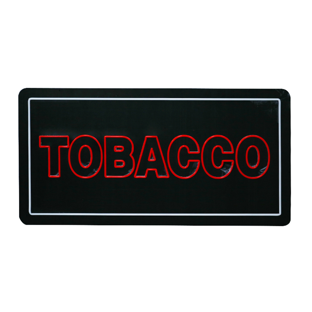 Letrero de neón TOBACCO