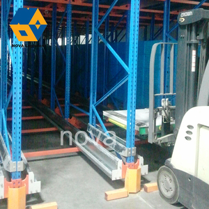 NOVA Fifo Heavy Duty <strong>Loading</strong> Capacity <strong>Automatic</strong> Radio Shuttle Rack <strong>System</strong> Storage Warehouse Selective Pallet Racking <strong>System</strong>
