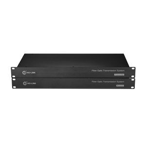 XLR Balanced Audio 8 Channel to Fiber optic Media Converters Extender Transmitter Receiver - Product Image 3