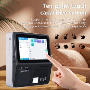 Oem Customized Smart Touch Screen 11.6 Inch <strong>Qr</strong> <strong>Code</strong> Scanner Kiosk Ticket Printing Self Service Order Pos System Payment Terminal - Product Image 4