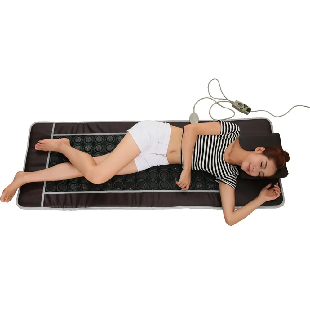 Terapia física equipos de infrarrojos de iones negativos turmalina cama de masaje colchones