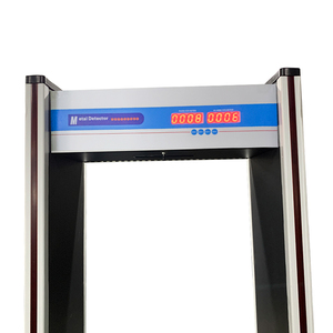 Averguard 6/18 bölge Walk Walk-Through Metal dedektörü kemerli kapı kapı çerçevesi güvenlik tarama endüstriyel dedektörü - Product Image 4