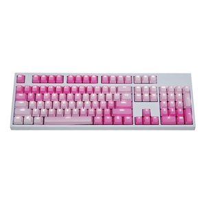 Reemplazo de la cubierta del teclado mecánico, accesorio con retroiluminación PBT, Color a juego, variedad de colores, interruptores Cov, novedad de 104 Uds. - Product Image 2