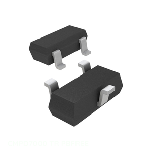 Elektronik devre bileşenleri diyot dizileri-236-3 SC-59 SOT-23-3 CMPD7000 TR PBFREE üretici kanalı - Product Image 1