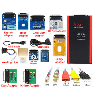 Iprog+ Iprog Pro Programmierer V87 Programmierer Ersetzen Sie Carprog Digiprog Tango Iprog+ ECU-Programmierer mit Adaptern