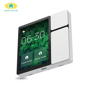2024 altın güvenlik 3.5 ev akıllı tuya wifi BLE akıllı dokunmatik ekran ağ geçidi güvenlik alarm ile tüm aile korumak - Product Image 1