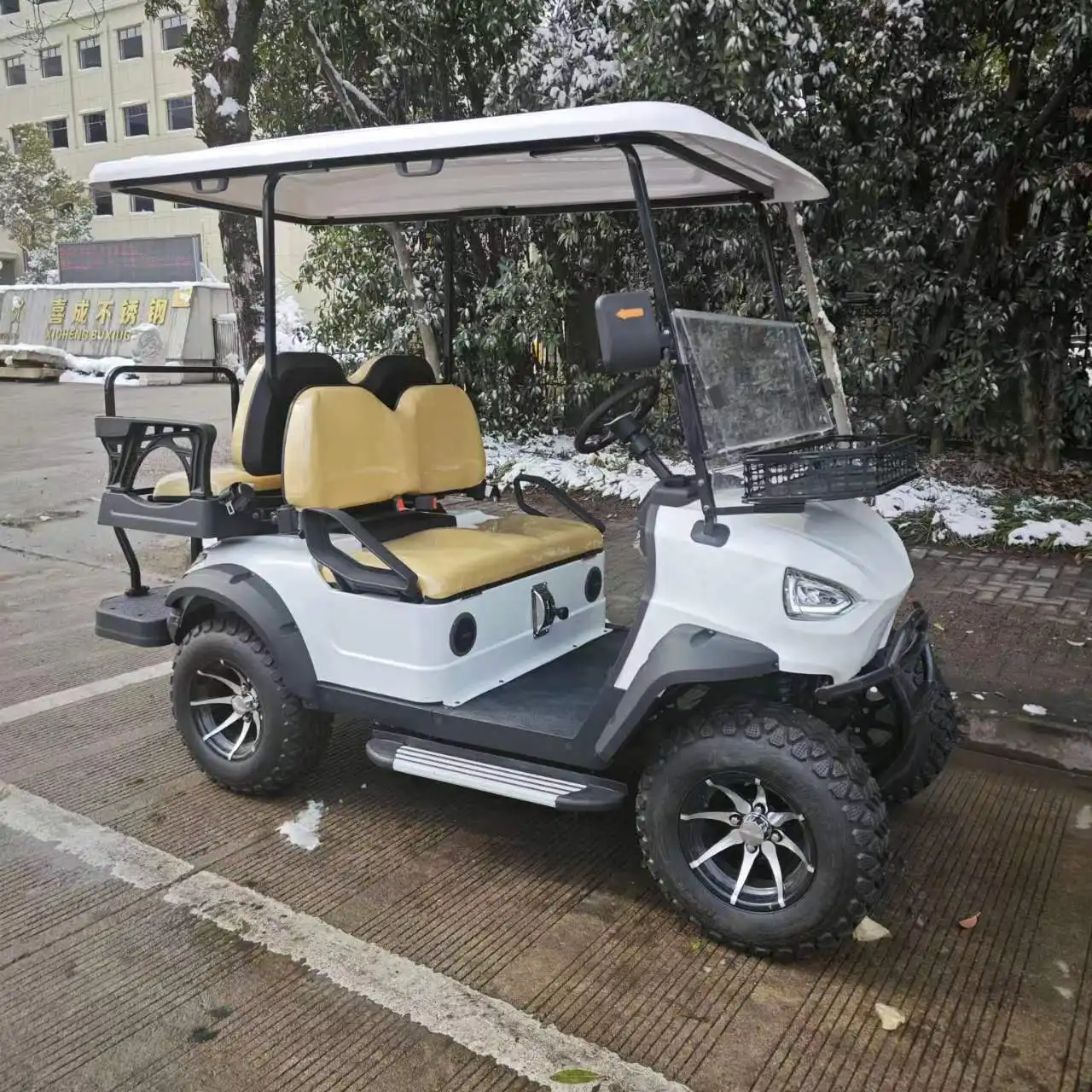 Cina Logo Custom Club Car 500 Golf cart a Gas elettrico rosso 2 + 2 posti in vendita