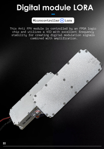 GaN Digital LORA 100-400mhz 50W RF Amplifier Module 50w Anti Uav/<strong>FPV</strong> Module Anti <strong>FPV</strong> Module Anti UAV <strong>System</strong> - Product Image 5