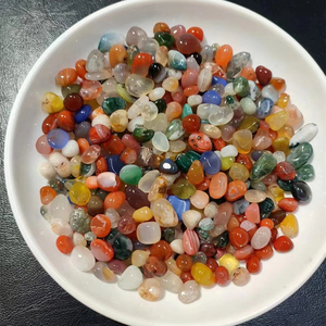 % 100% doğal çok renkli akik dekorasyon İçin eskitme taş - Product Image 2