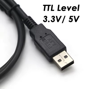 สายแปลงอนุกรม USB เป็น TTL คุณภาพสูงพร้อมชิป FTDI โดยฮีดเดอร์ 4 วิธีทํางานร่วมกับบอร์ด PCBA - Product Image 4