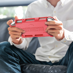 适用于任天堂switch lite游戏掌机的新EVA防摔游戏机保护套可与盒式磁带游戏一起存放 - Product Image 3