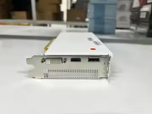 RX 580 GPU untuk PC Gaming AMD Radeon RX580 8G GDDR5, kartu grafis DVI DP Output 256 Bit, kipas memori PCI Express - Product Image 4