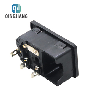 Industrial Three-in-One Extension <strong>Socket</strong> AC Power <strong>Socket</strong> with Embedded Card <strong>and</strong> 10A Fuse Holder 15A Rated Current NFC Network - Product Image 6
