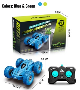 Toptan çift taraflı RC Flip 360 derece rotasyon 2.4G küçük uzaktan kumanda dublör araba RC oyuncak tırmanma Off-road RC Drift araba - Product Image 2