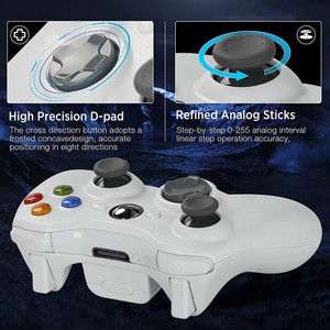 Controlador de Gamepad 2,4G controlador inalámbrico para Xbox360 PC Gamepad con receptor Joystick inalámbrico para Xbox360 Slim - Product Image 4