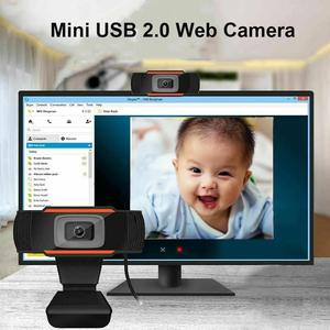 YANXI-B1 720P HD Webcam Mini USB 2.0 CMOS görüntü sensörü dönebilir iki yönlü ses otomatik odaklama Video kayıt bilgisayar masaüstü bilgisayar - Product Image 3