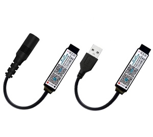 Bluetooth RGB-Controller ZENGGE APP Infrarot-Empfang Dimmen Farb-Timing-Schalter Intelligente Lichtstreifen-Steuerung - Product Image 4
