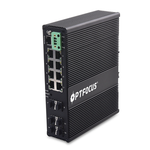 OEM ODM Aluminium Shell IP40-Bewertung Unterstützung für L2-verwaltete Gigabit-Switches vom Typ Industrial Ethernet - Product Image 5