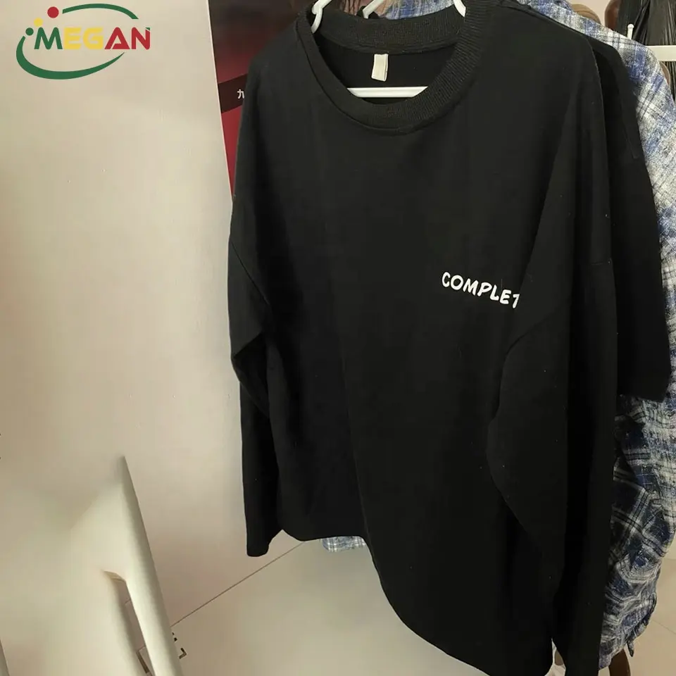 Sweatshirts d'occasion noirs de marque mixte Megan Achetez des vêtements d'occasion pour hommes en vrac