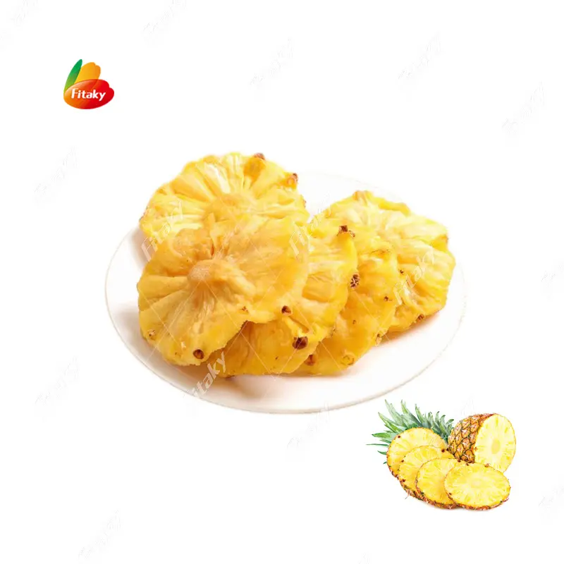Groothandel Gedroogde Ananas Vlokken Goedkope Prijs Gedroogd Fruit Ananas Dices
