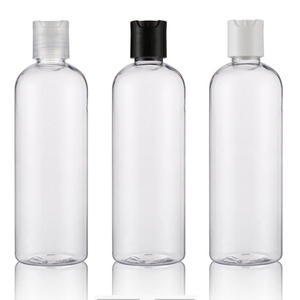 Rỗng 30Ml 50Ml 60Ml 100Ml 250Ml 500Ml Rõ Ràng Màu Đen Hổ Phách PET Chai Nhựa Với Disc Top Cap - Product Image 4