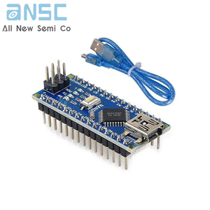 Pro Mini ATmega328P 5V 16MHz Mikromodul-Entwicklungs platine mit 2-reihiger Stift leiste für Arduinos