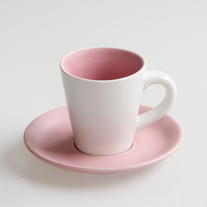 创意多彩咖啡杯套装100毫升欧式哑光陶瓷杯小咖啡杯 - Product Image 4