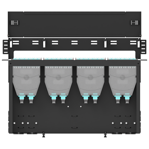 Caja de módulo de preunión ligera de personalización OTRANS, tablero de distribución de fibra fija, Panel de conexión de fibra óptica ligero, negro - Product Image 1
